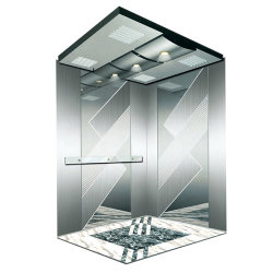 Small Machine Room Gearless Traction Passenger Elevator