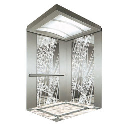 Small Machine Room Gearless Traction Passenger Elevator