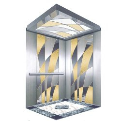 Small Machine Room Gearless Traction Passenger Elevator