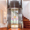 Elegant Round Indoor 4 Person Panoramic Home Villa Passenger Elevator
