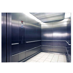 Center Opening Painted Steel Cargo Used Freight Elevator