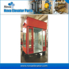 Passenger Mirror & Etching Finish Elevator Components Elevator Cabin