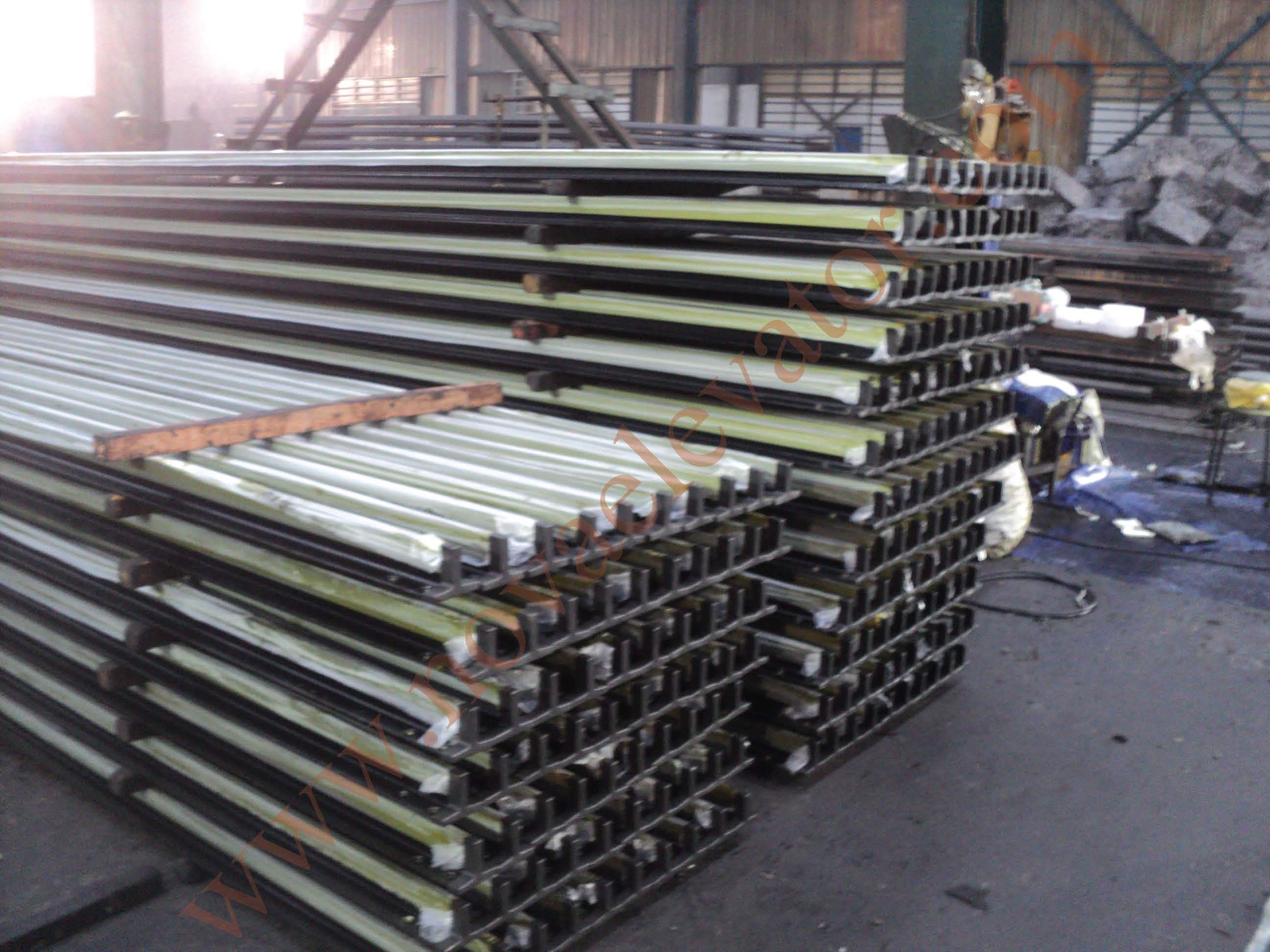 Elevator Hollow Cold Drawn Machined Guide Rail, Observation Elevator