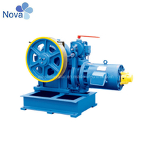 6 - 10 1.00 2.00m/S Elevator Lift Geared Traction Machine