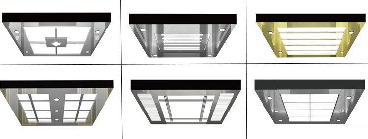 Competitive Nova Wooden Case Elevator Door Motor Price Cabin Ceiling