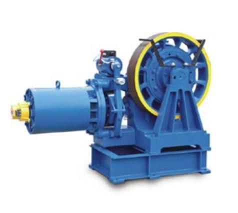 with Computer Room Elevator Motor Geared Traction Machine for Passenger Elevator