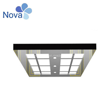 Passenger Elevator Cabin System Cabin Top Metal Ceiling