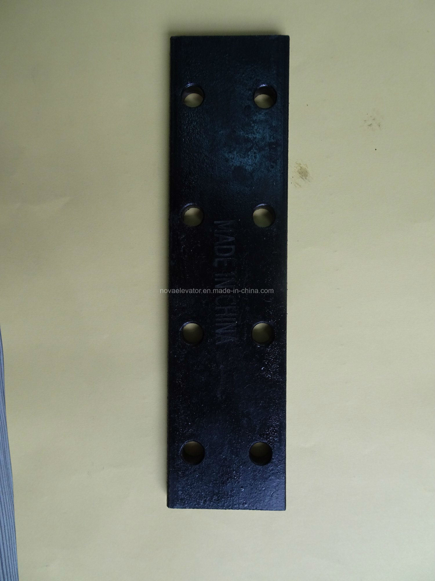 Elevator Guide Rail Standard Fishplate for Elevator Shaft Components
