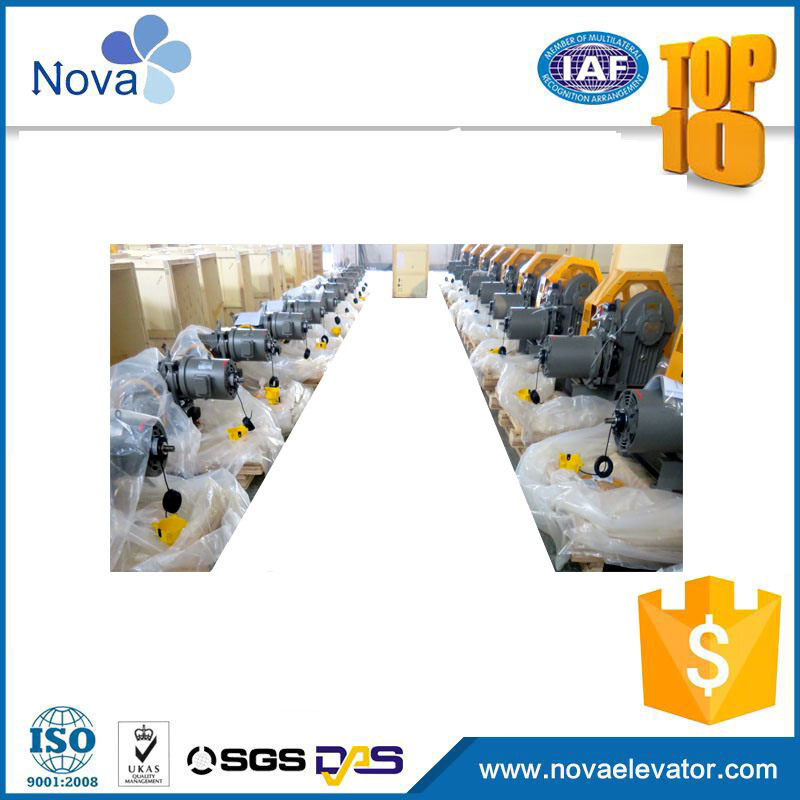 Good Quality Elevator Geared Motor Torin Brand Traction Machine