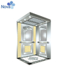Stainless Steel, Glass Single Nova Standard Export Package Lifts Passenger Elevator