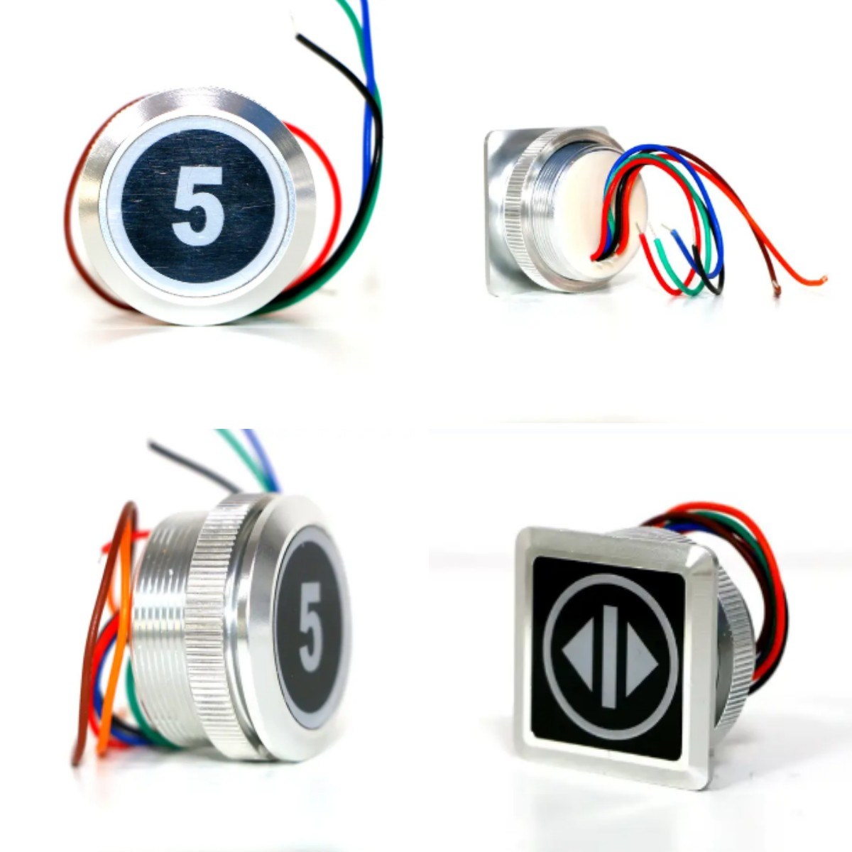 China Factory Color Optional Elevator Lift Push Button