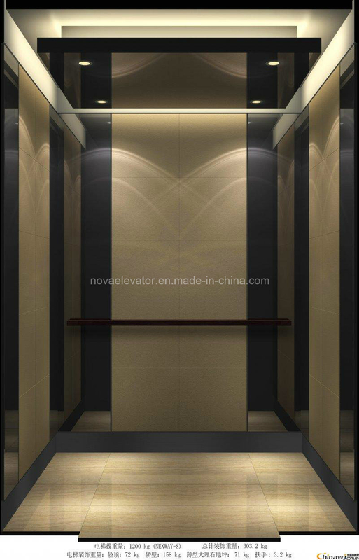 Elevator Complete Cabin with Car Ceiling and PVC Floor