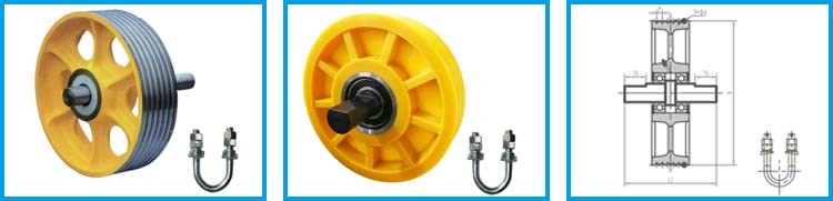 Construction Safety Steel Wire Rope Sheave