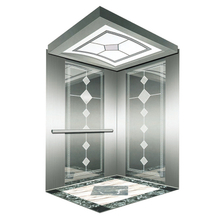 Customized Stainless Steel Material Lift Elevator Luxury Elevator Cabin Decoration