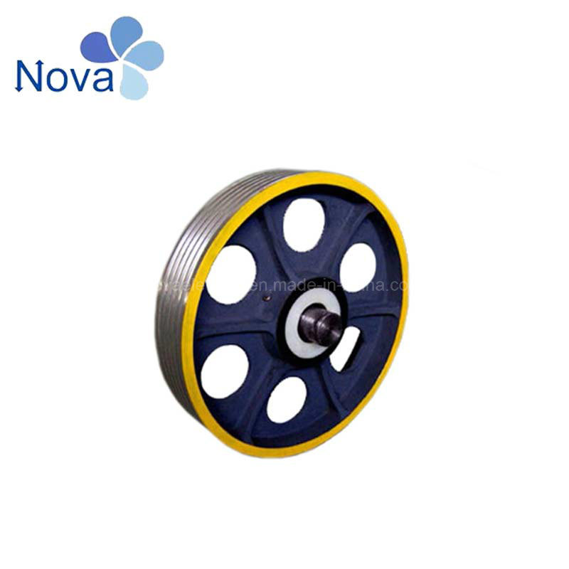 AC 1year Nova Wooden Case Parts for Elevator Nylon Deflector Sheave