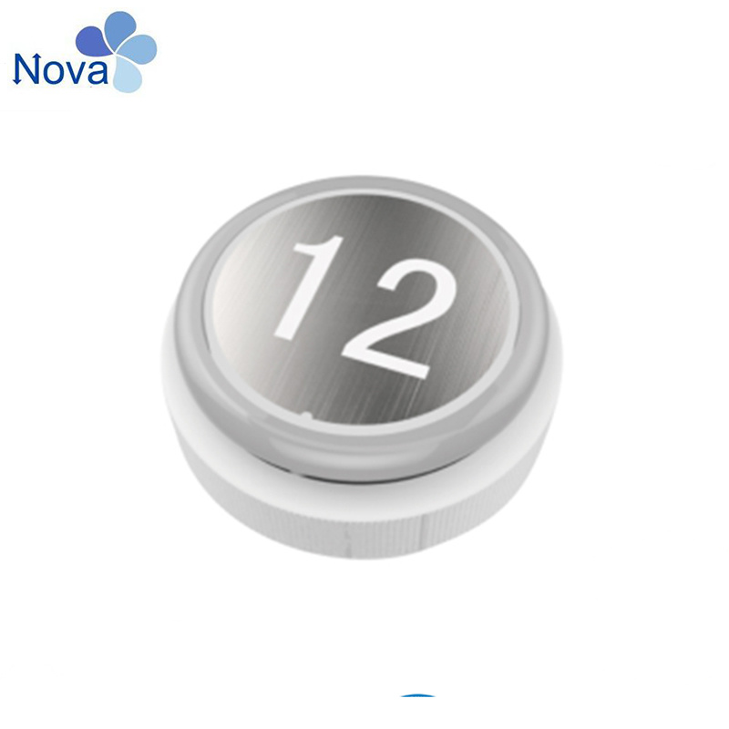 Electrical Parts: DC12V Red Light Elevator Cop Lop Push Button for Elevator