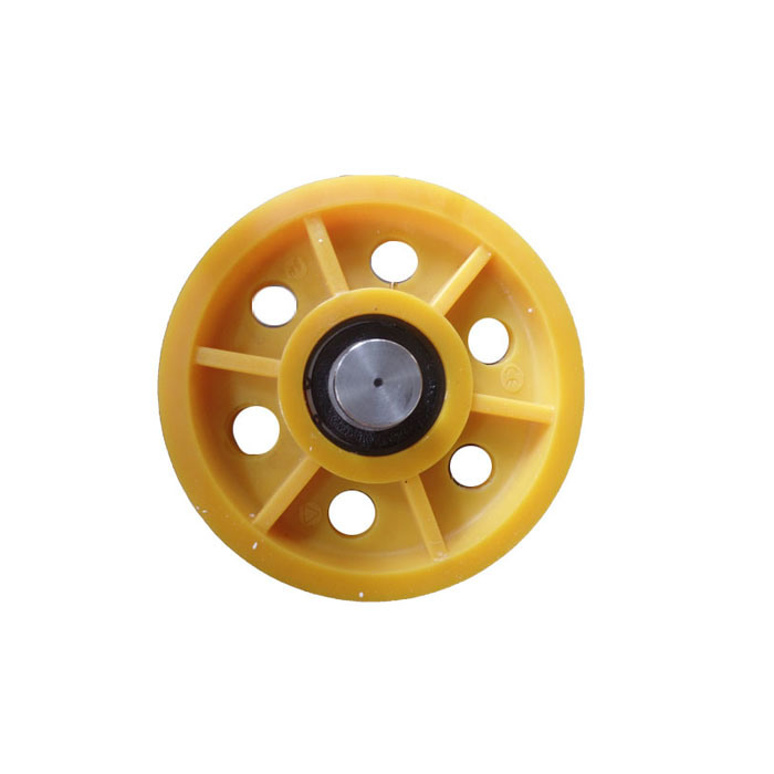 3000kg 6-10 Nova Wooden Case Lift Parts Cast Iron Deflector Sheave