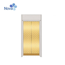 Nova Standard Door System Elevator Golden Etching S/S Panel