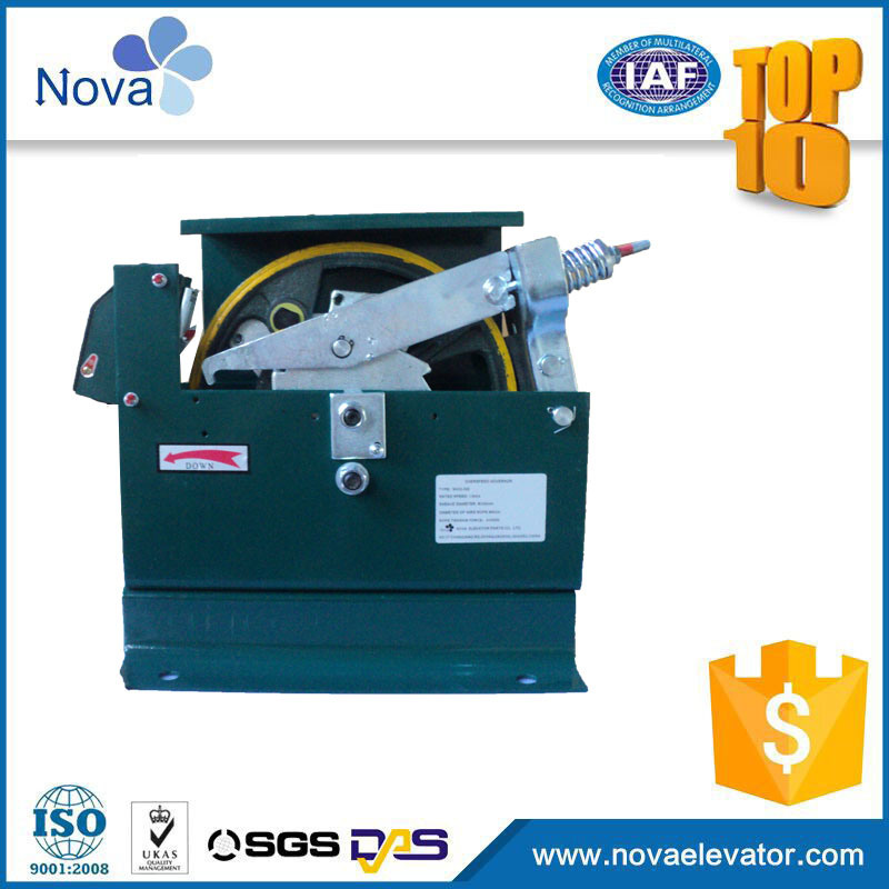 Speed Governor & Tention Device in Lift Safety