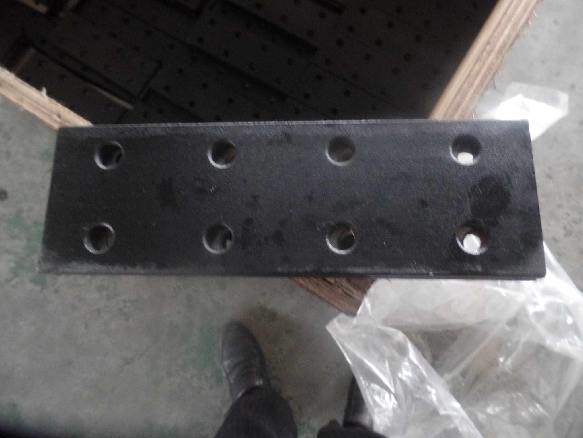 Elevator Standard Metal Fishplate for Home Lift Guide Rail