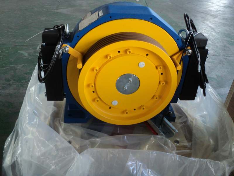 Elevator Machine Elevator Gearless Traction Machine for Passenger Elevator