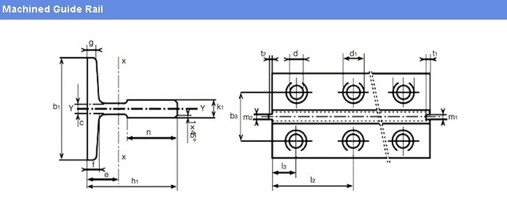 Factory Price Marazzi Elevator T Type Cold Guide Rail