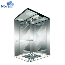High Quality Glass Stainless Steel Customized Elevator Cabin