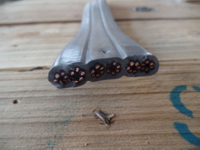 Flat Flexible Elevator Use 24 Core Traveling Lift Cable