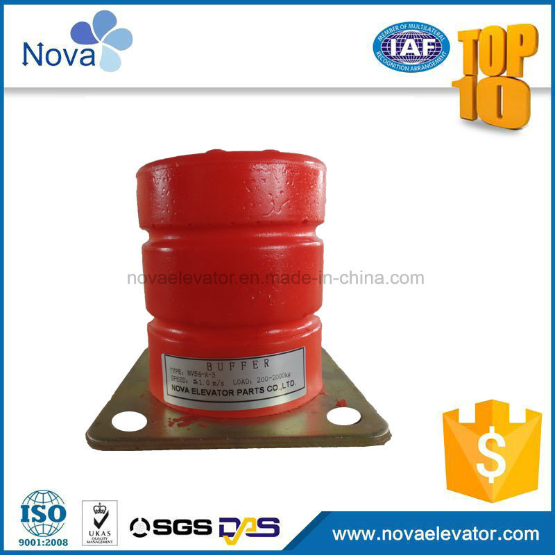 T Guide 1.00-2.00m/S Nova Standard Package Suzhou Elevator Components Rubber Buffer with Factory Price
