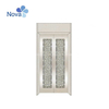 Full Glass Door Panel and Hair Stainless Steel Door Panel