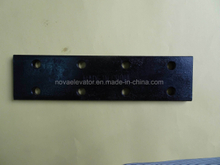 One Year Warranty Part Elevator Shaft Component Guide Rail Fishplate