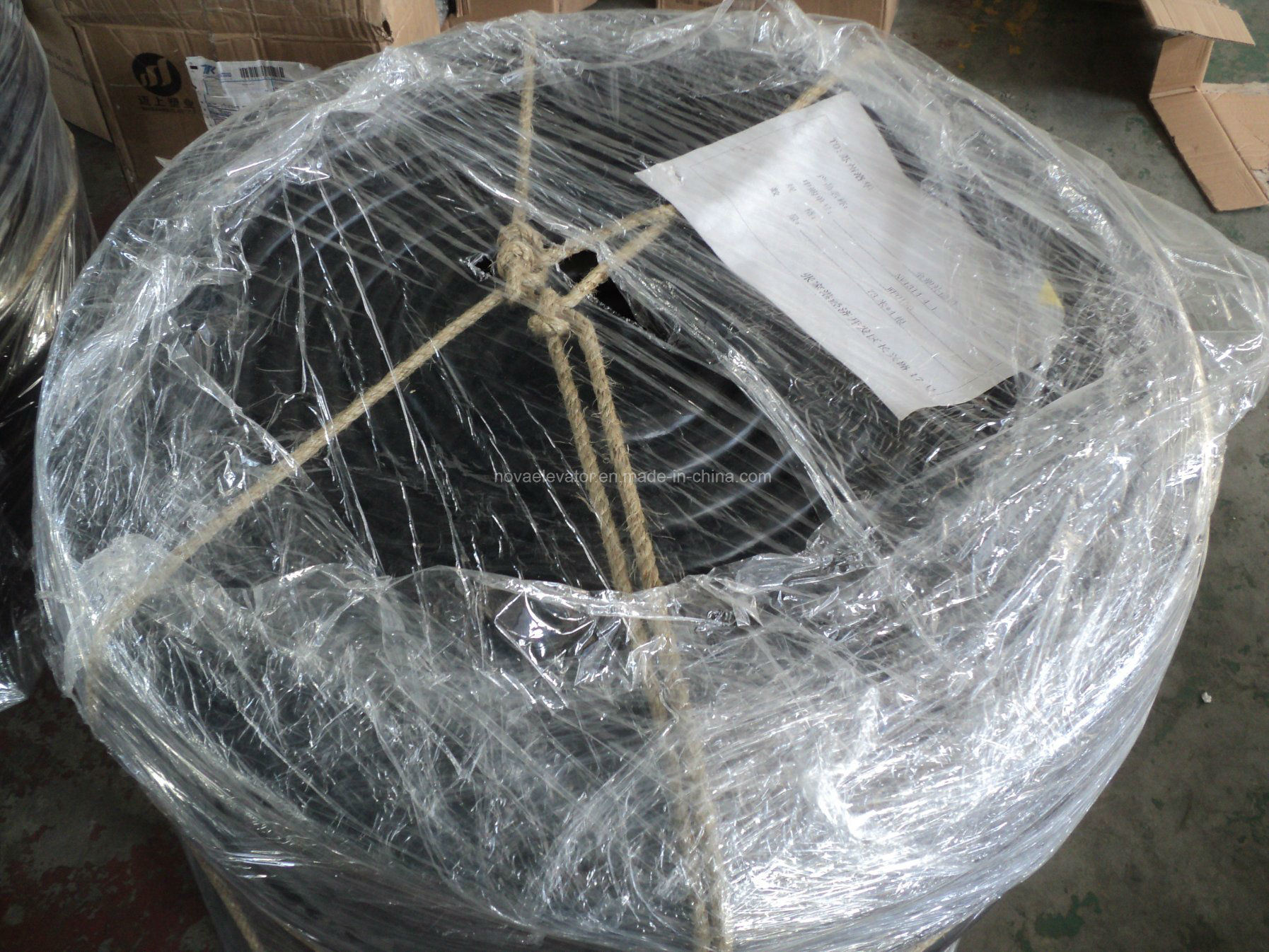 Mvu Plastic Wrapped Copensation Chain for Lift Elevator