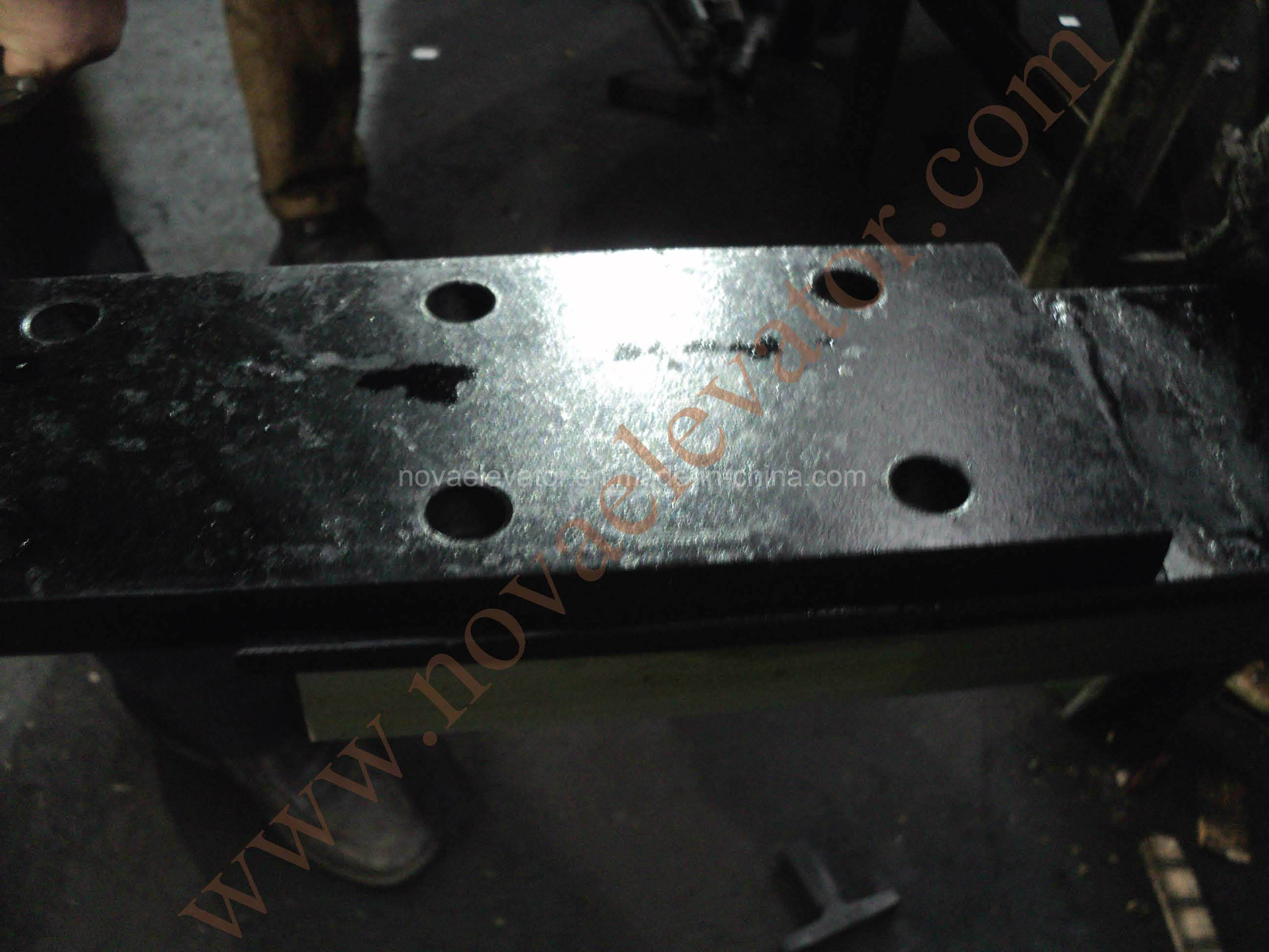 China Supplier Good Quality Elevator Part Fishplate for Guide Rail