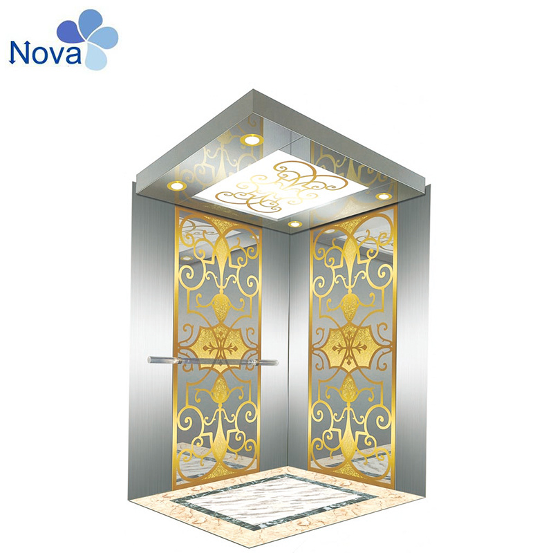 1.00-3.00m/S with Deceleration Device Nova Standard Export Package Home Passenger Elevator