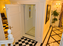 Luxury Mirror Satinless Steel Customized Villa Home Elevator