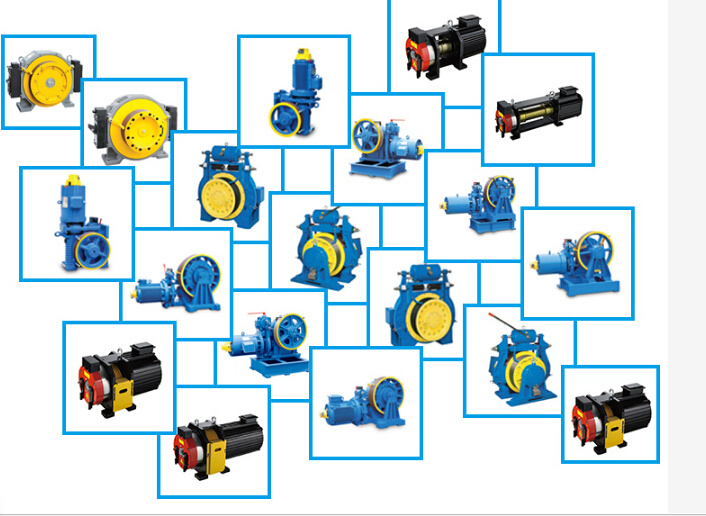 Dependable Performance Elevator Lift Traction Machine Motor