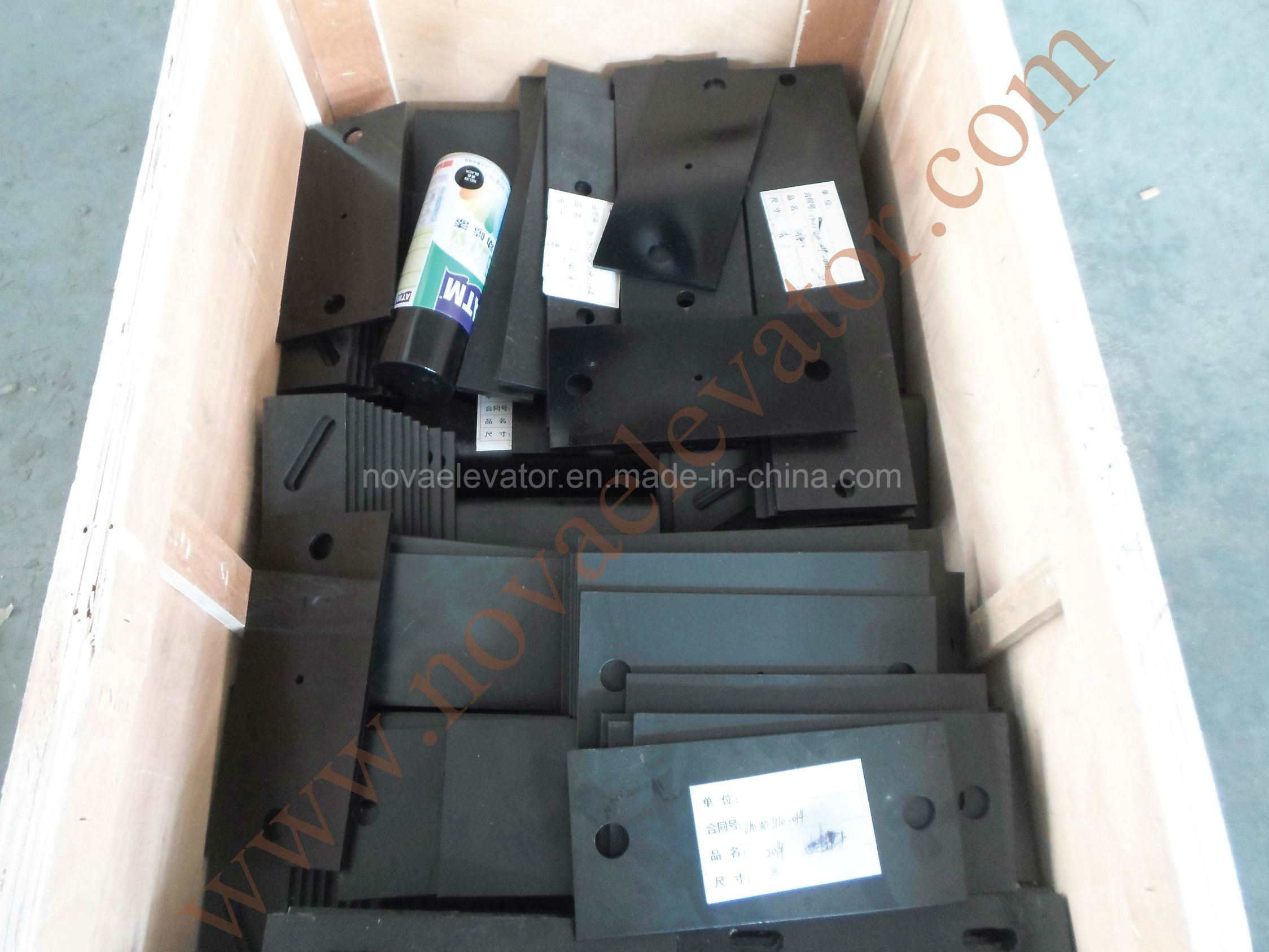 Nova Elevator Part Fishplate for T89/B Guide Rails Elevator Fishplate