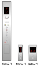 or Glass Public Traffic Nova Elevator Lop Stainless Steel Cop