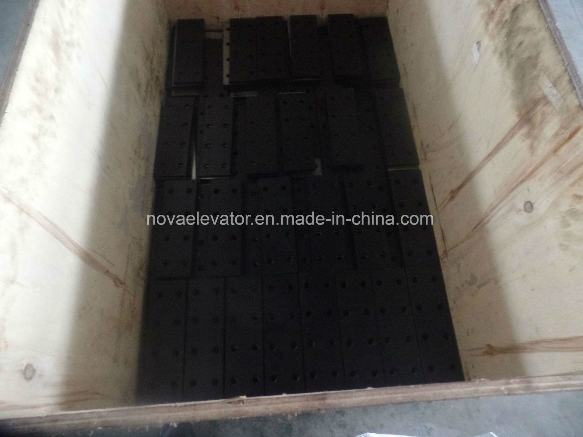 Lift Components Elevator Guide Rail Fishplate for Sale