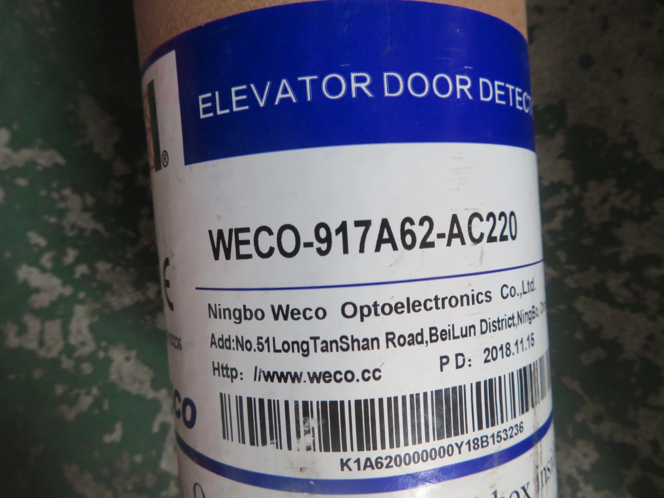 Weco 917 Elevator Safety Photocell Light Curtain Door Sensor