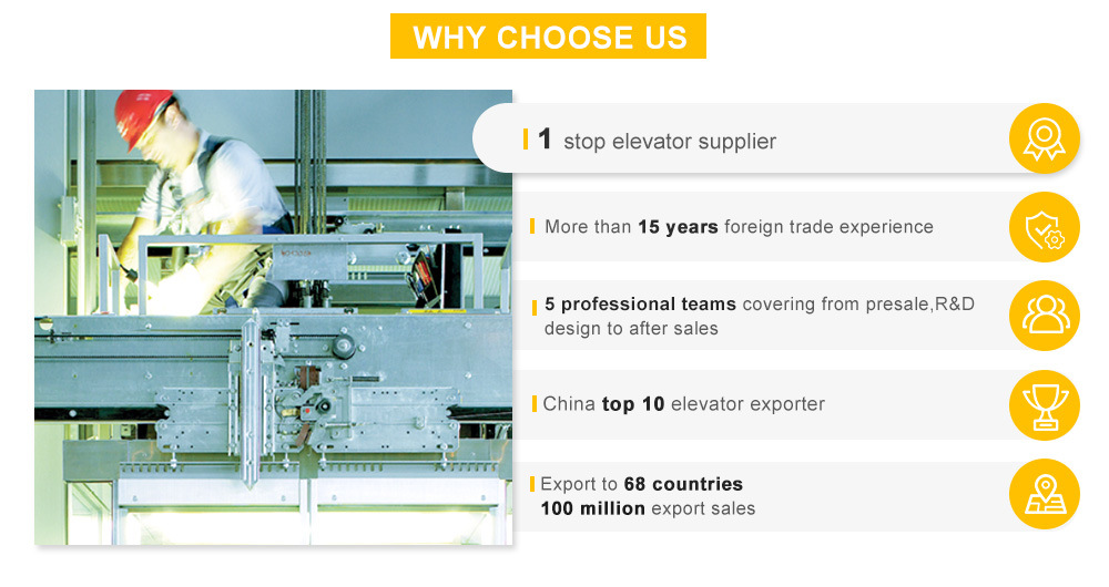 Online 1year Nova Standard Export Package Passenger Elevator Tension Device