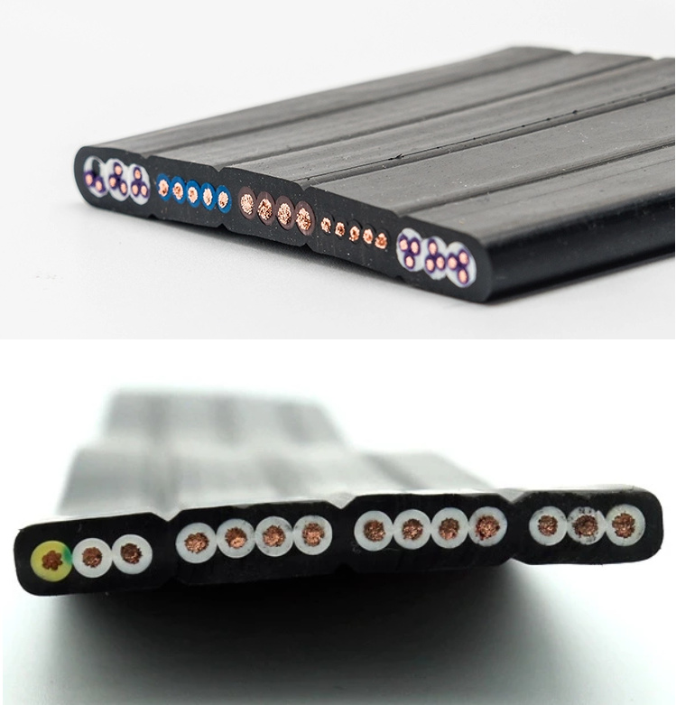 Elevator Electrical Parts Grey Control Travelling Cable