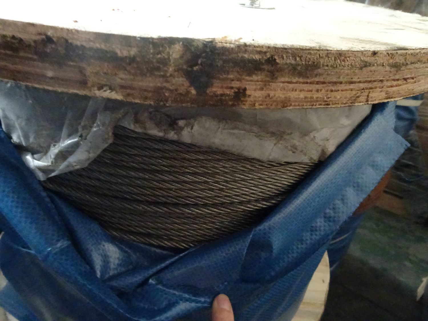 8*19s+FC High Tenslie Strength Heat Resistant Stainless Galvanized Elevator Steel Wire Rope for Elevators