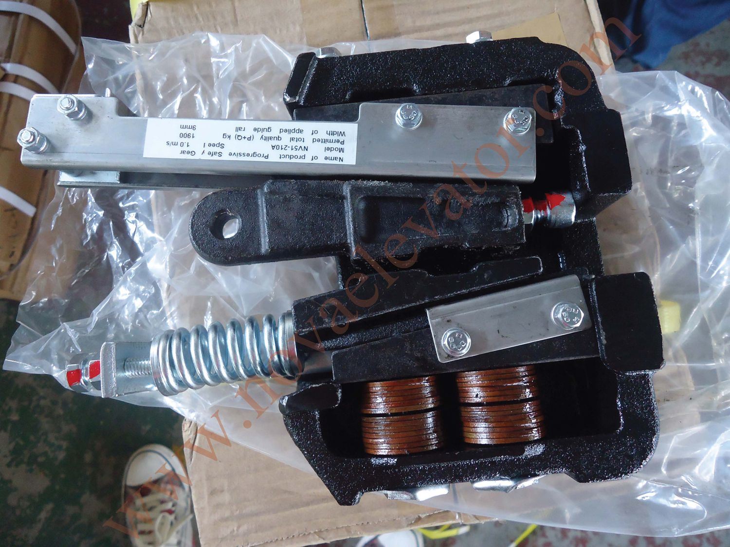 Elevator Safety Gear, Elevator Safety Component