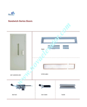 Elevator Manual Door for Villa Lift