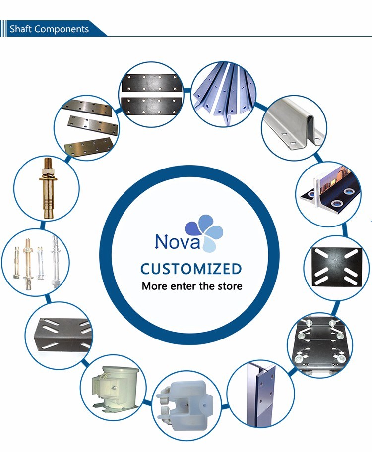 Nova Elevator Part Fishplate for T89/B Guide Rails Elevator Fishplate