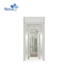 Full Glass Door Panel and Hair Stainless Steel Door Panel