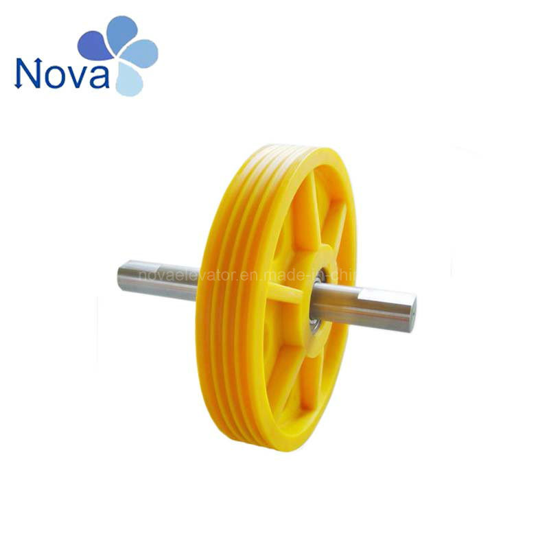 New Nova Wooden Case Cast Iron China Lift Spare Elevator Parts Sheave