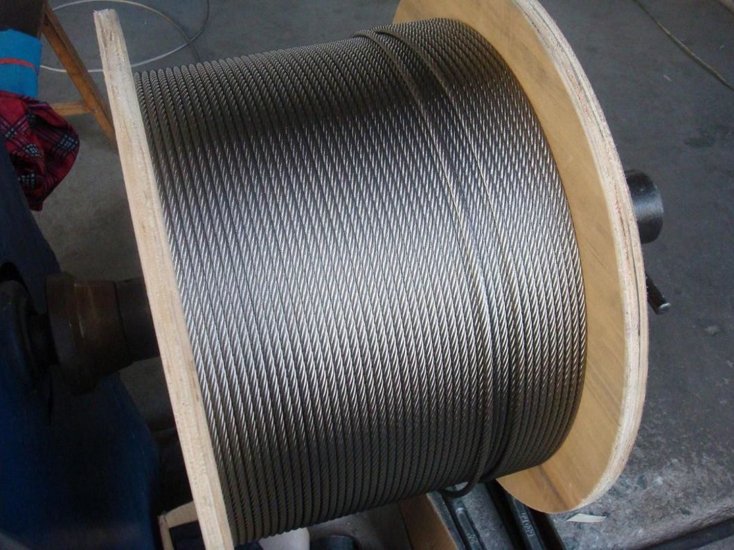 Steel Wire Rope 8*19s+Iwrc for Taction Machine From China