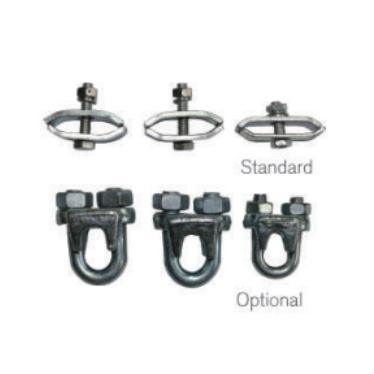 Cheap Elevator Parts Matched 3PCS Rope Clips Rope Attachment